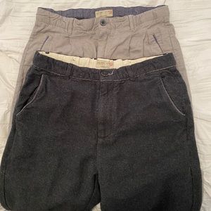 Two pairs of Zara Boys Dress Pants Size 13/14